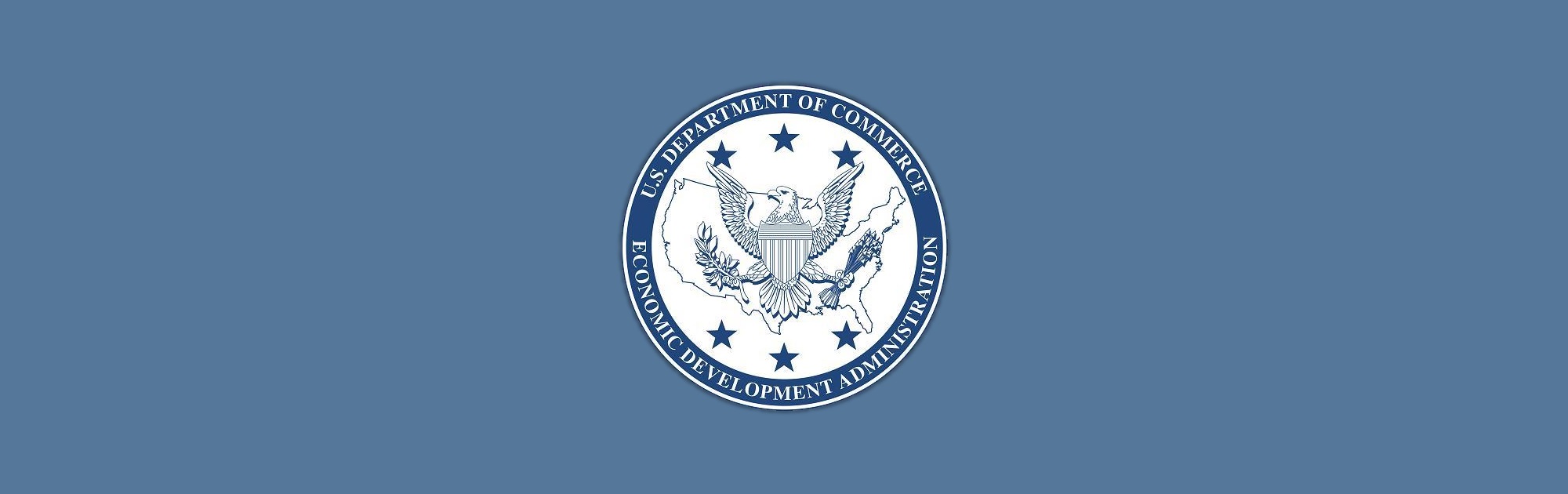 U.S. Department of Commerce Economic Development Administration logo.